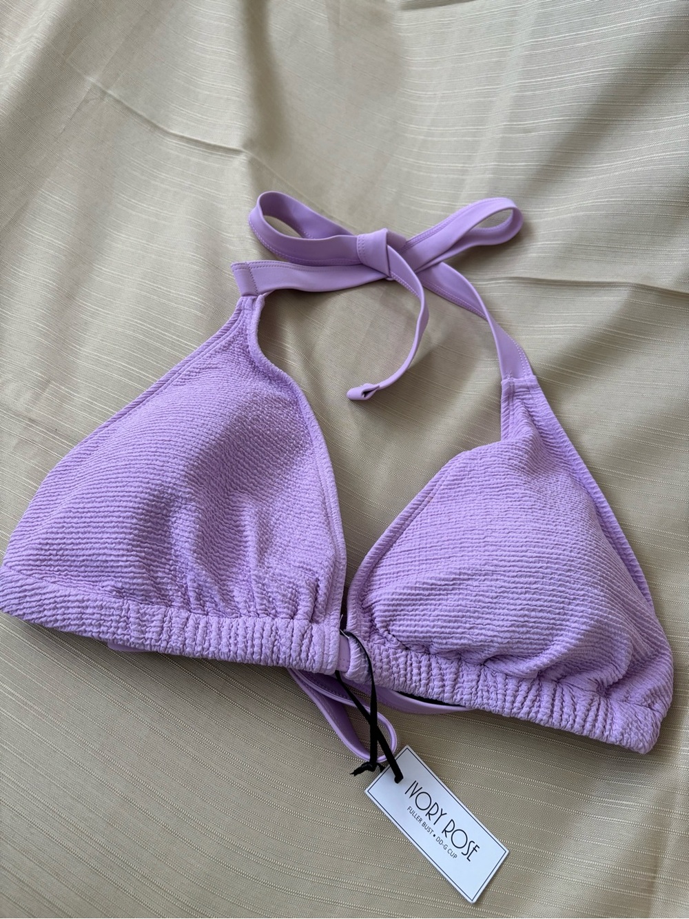 Lilac Triangle Bikini Top - Women Intimates